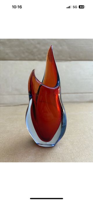 Vaso sommerso Murano Vintage