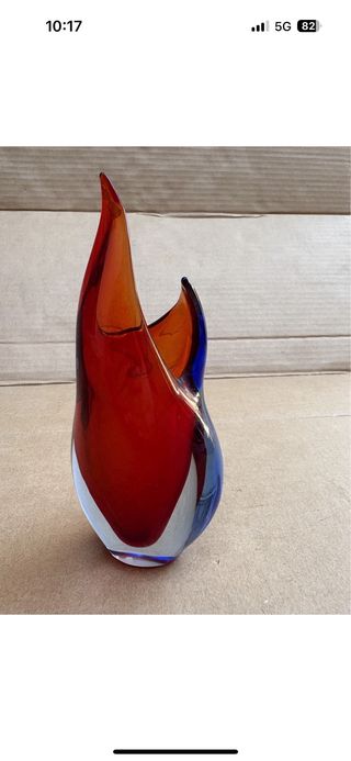 Vaso sommerso Murano Vintage