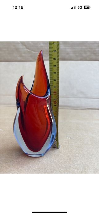 Vaso sommerso Murano Vintage