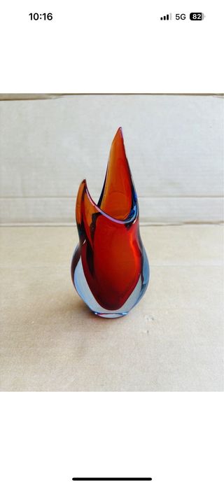 Vaso sommerso Murano Vintage