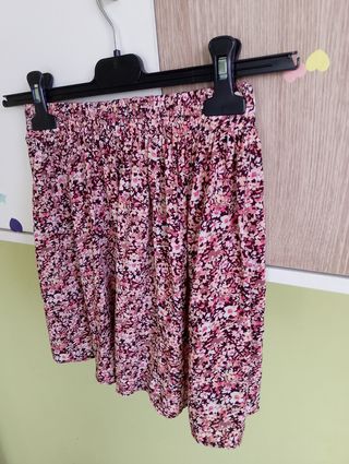 Falda estampada flores Shana Talla M