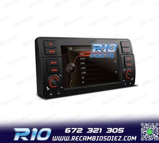 RADIO NAVEGADOR 7" PARA BMW SERIE 3 E46 98-06 USB GPS TACTIL