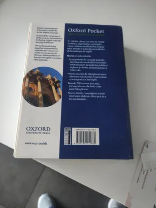 Diccionario Oxford Pocket para estudiantes de i...