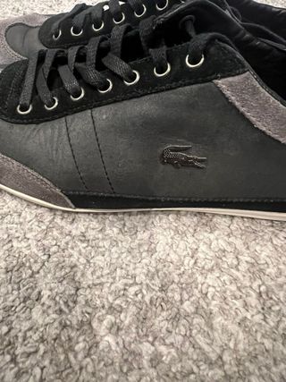 Zapatillas Lacoste Negras y Grises