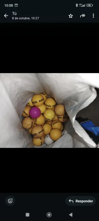 Palos de Golf y pelotas de golf