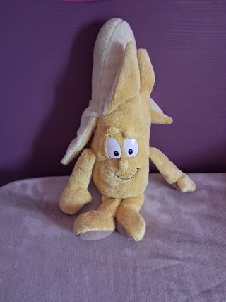 Pupazzo banana peluche