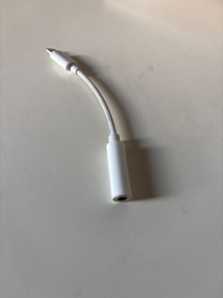Adaptador Mini Jack a Tipo C Blanco