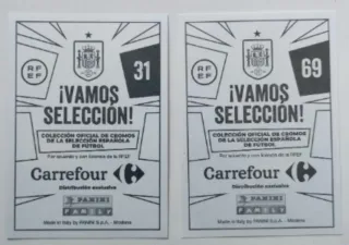 Álbum completo Panini/Carrefour Vamos Selección