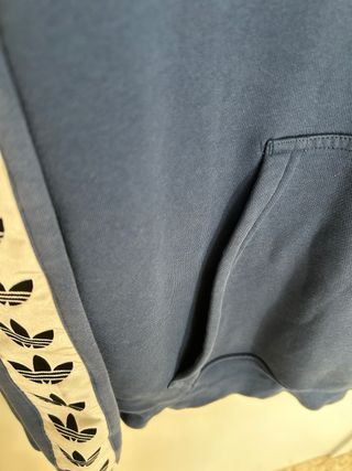 Sudadera Adidas Azul Talla M