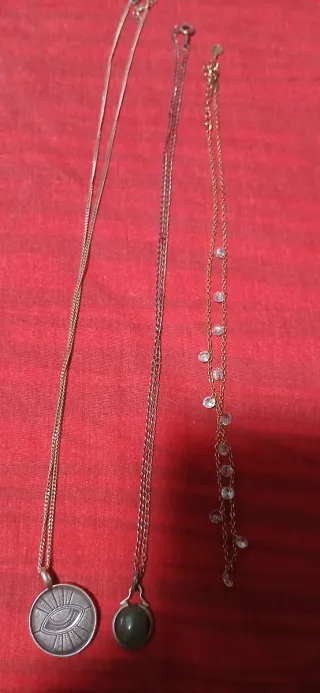 Lote de 5 Pulseras y Cadenas