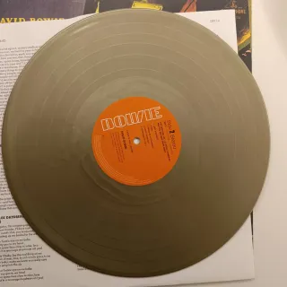Vinilo David Bowie Ziggy Stardust Dorado