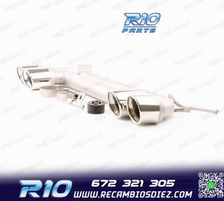 ESCAPE CON COLAS BMW F30 F31 11-18 LOOK M DOBLE