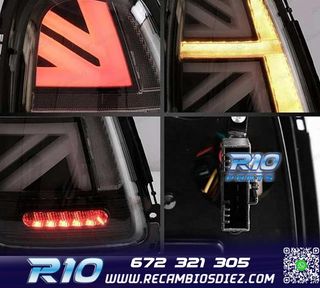 PILOTOS LED MINI COOPER R56 R57 07-14 ROJO