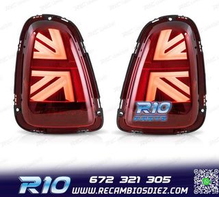 PILOTOS LED MINI COOPER R56 R57 07-14 ROJO