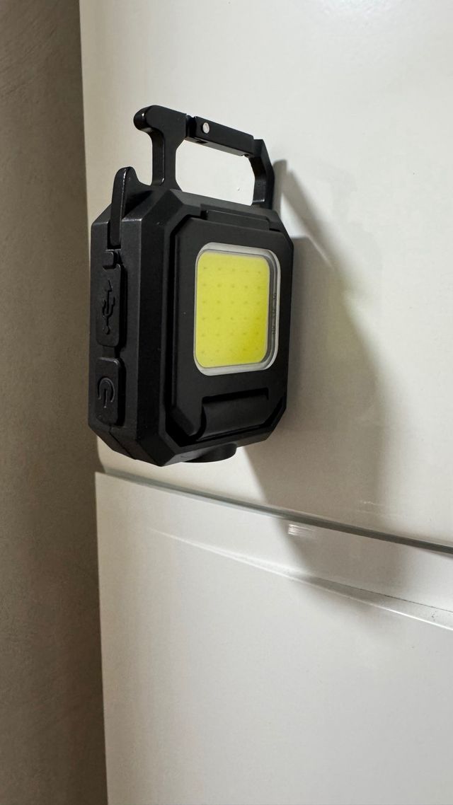 Linterna COB Recargable Llavero