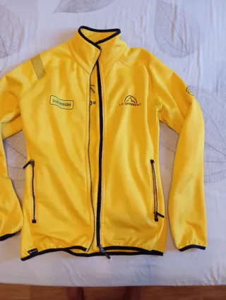 Sudadera La Sportiva Solorunners Amarilla.