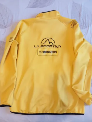 Sudadera La Sportiva Solorunners Amarilla.