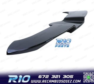 ALERON SPOILER MINI COOPER F55 F56 JCW LOOK 13- NEGRO BRILL