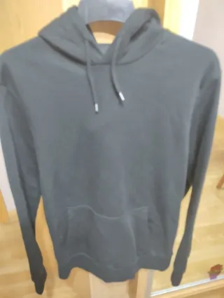 Sudadera Negra Hombre Talla S