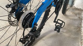 Bicicleta MTB Racer Azul Doble Suspensión