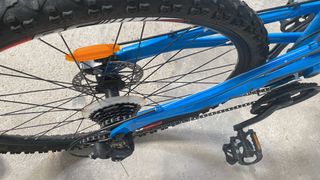 Bicicleta MTB Racer Azul Doble Suspensión