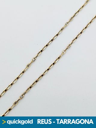 035-02-00453 CADENA ORO DE 18K CALABROTE 61CM