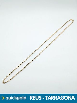 035-02-00453 CADENA ORO DE 18K CALABROTE 61CM