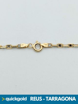 035-02-00453 CADENA ORO DE 18K CALABROTE 61CM