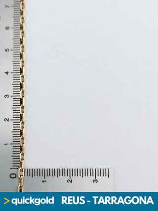 035-02-00453 CADENA ORO DE 18K CALABROTE 61CM