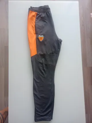 Pantalón Chándal VCF Gris y Naranja