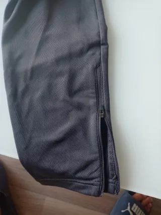 Pantalón Chándal VCF Gris y Naranja