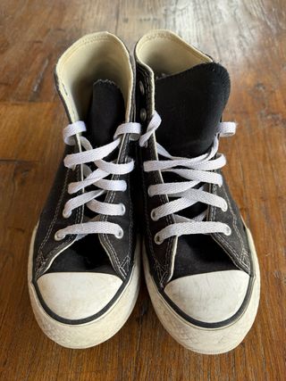 Zapatillas Converse All Star Niña T34 Negras