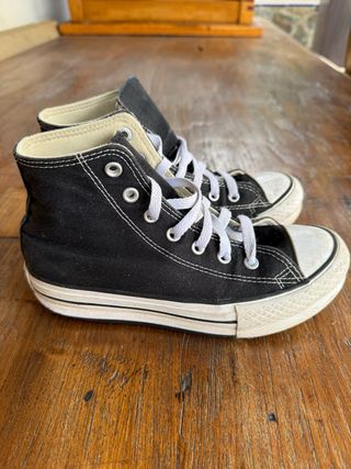 Zapatillas Converse All Star Niña T34 Negras