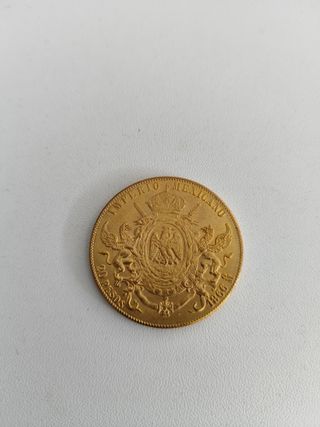 Moneda Antigua de México - Maximiliano Emperador