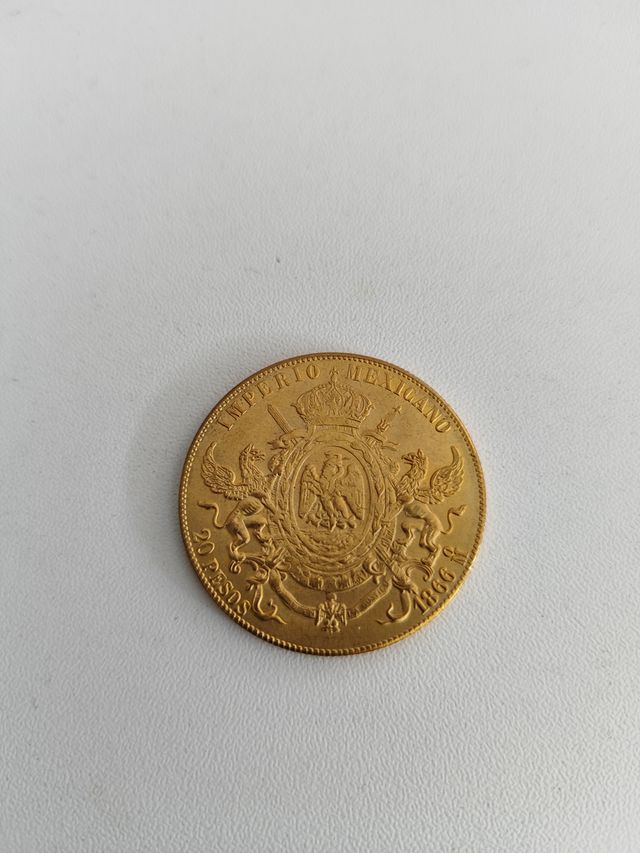 Moneda Antigua de México - Maximiliano Emperador