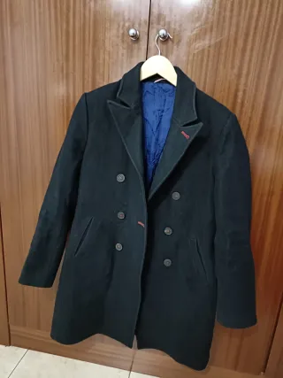 Abrigo El Ganso Talla 38 Negro