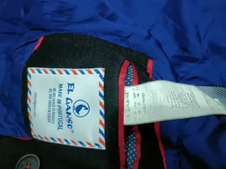 Abrigo El Ganso Talla 38 Negro