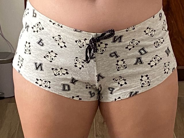 Pantaloncino pigiama panda_0022