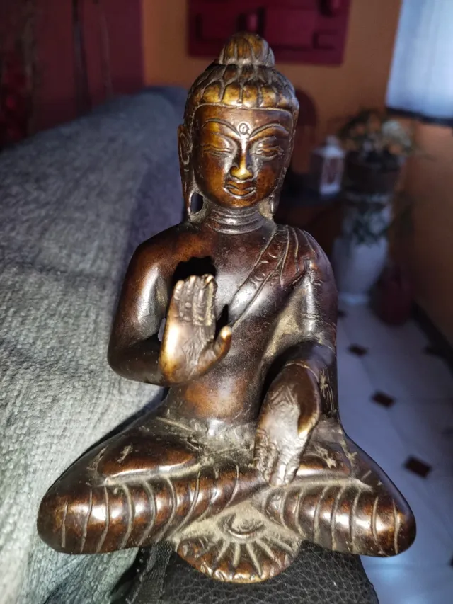 Buda de Bronce Siglo XIX