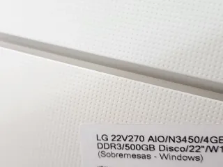 Ordenador blanco 140€