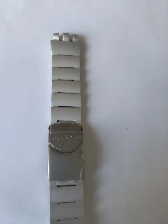 Cadena Reloj Swatch Scuba Plata