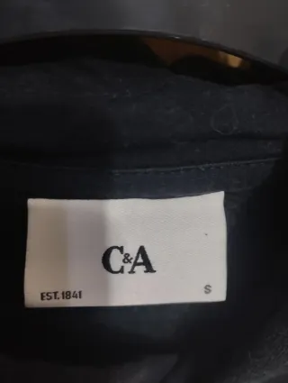 Sudadera negra hombre talla S