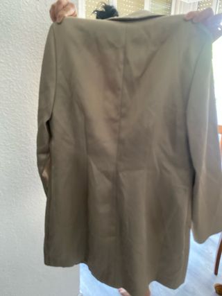 Chaqueta H&M Mujer Talla 44 Beige