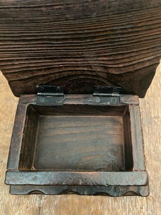 Scatola in legno con immagine