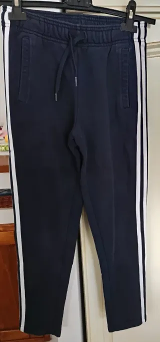 Pantalone Adidas garzata blu