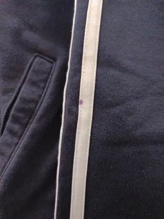 Pantalone Adidas garzata blu