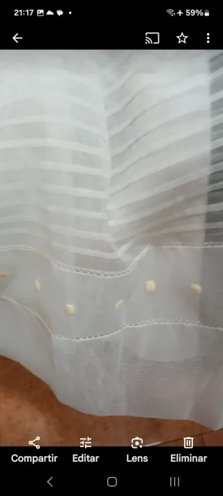 Vestido blanco de primera comunion