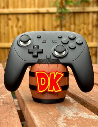 Soporte Mando Switch Donkey Kong Barril