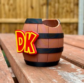Soporte Mando Switch Donkey Kong Barril