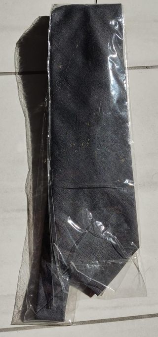 Cravatta Halston Napoli grigia nuova